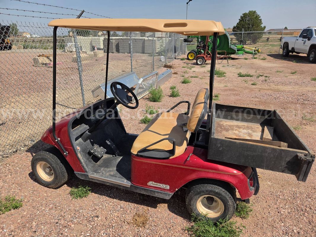 E-Z-GO Freedom SE Golf Cart with Rear Utility Bed – 1,243 Hours