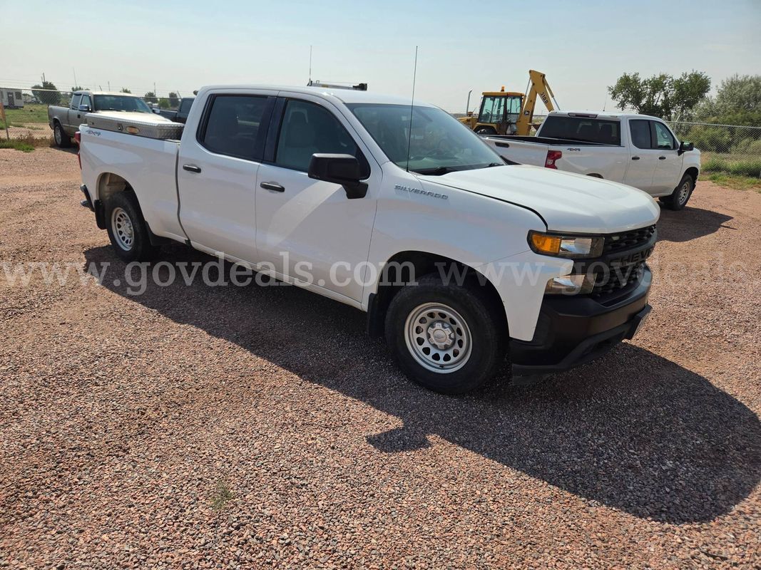 2020 Chevrolet Silverado 1500 Crew Cab 4WD – 46,841 Miles