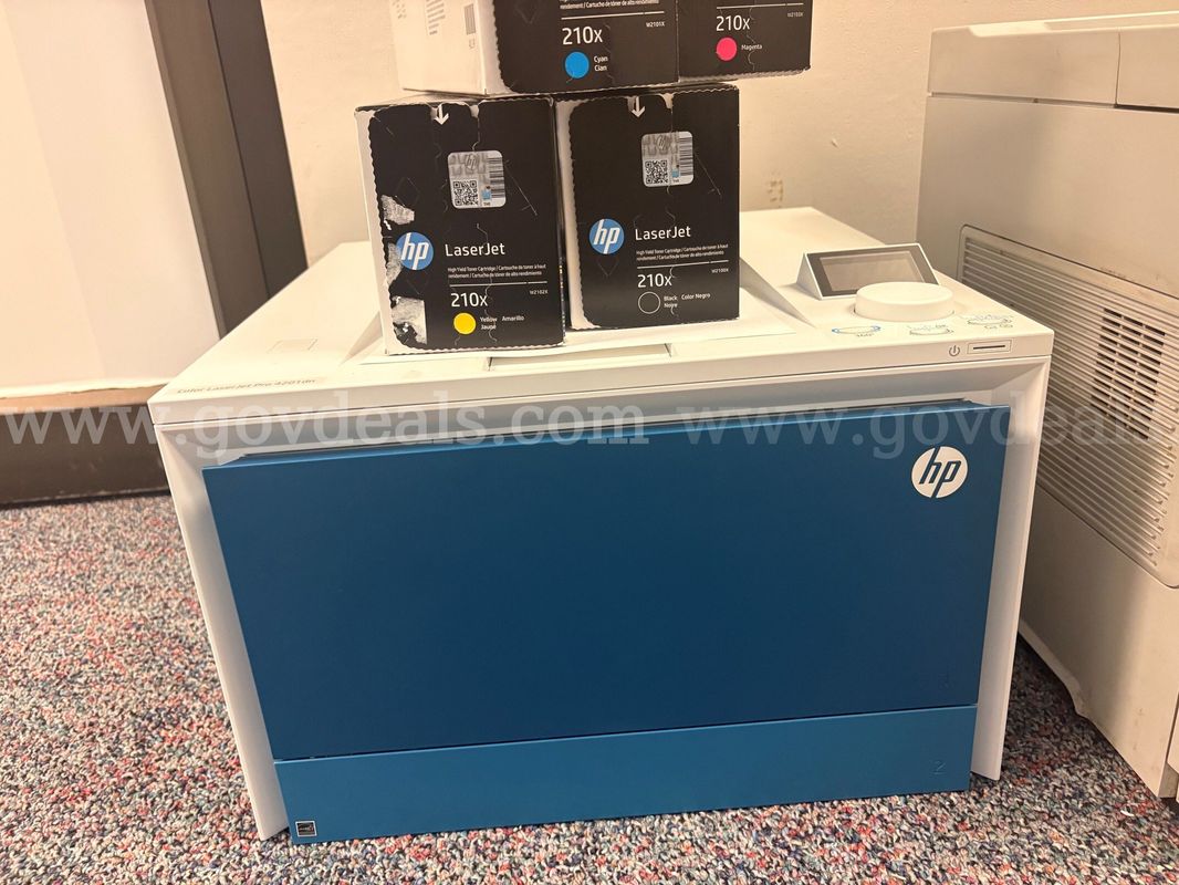 Asset ID #5486 # 59 HP Color LaserJet Pro 4201dw - printer - color - laser