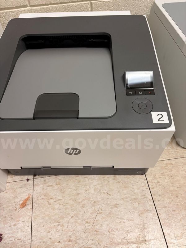 Asset ID #5498 #2 HP COLOR LASER JET ENTERPRISE Used