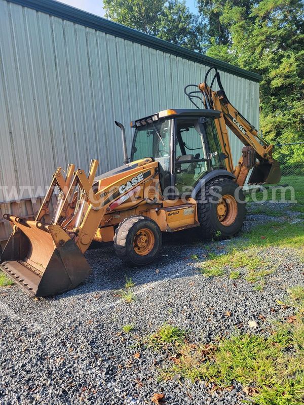 2009 CASE 590M Backhoe Extendahoe