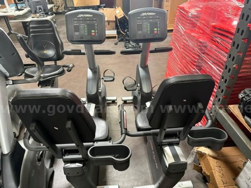 Two Recumbent Exercise Bikes