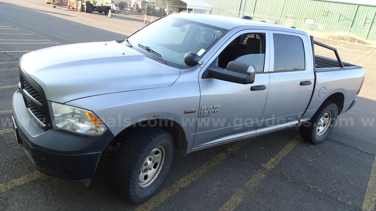 2019 RAM 1500 Classic 4-Door Ext Cab 4WD - Retired Police