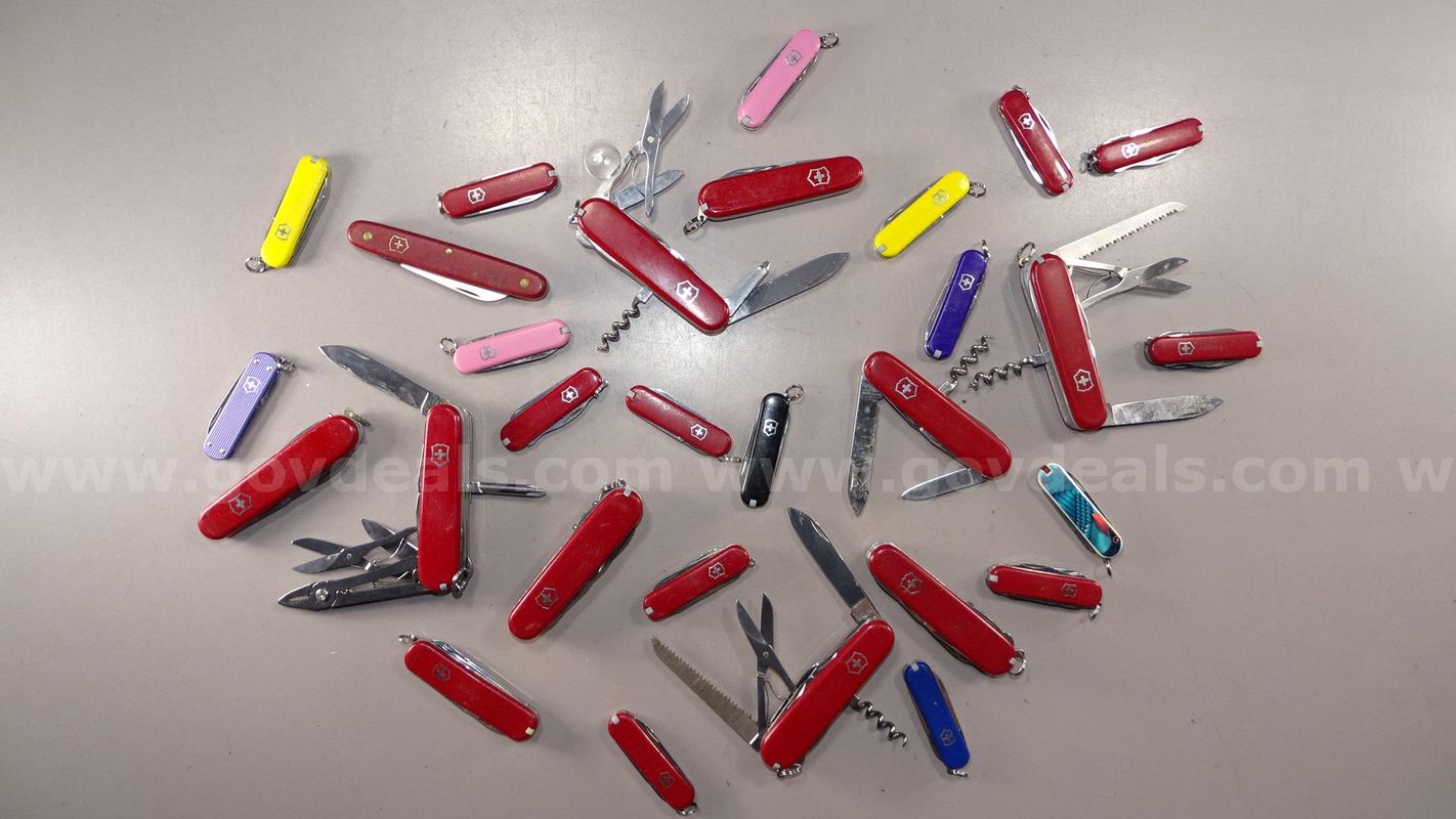 Victorinox Swiss Army Style Pocket Knives - Shipping Fee $13