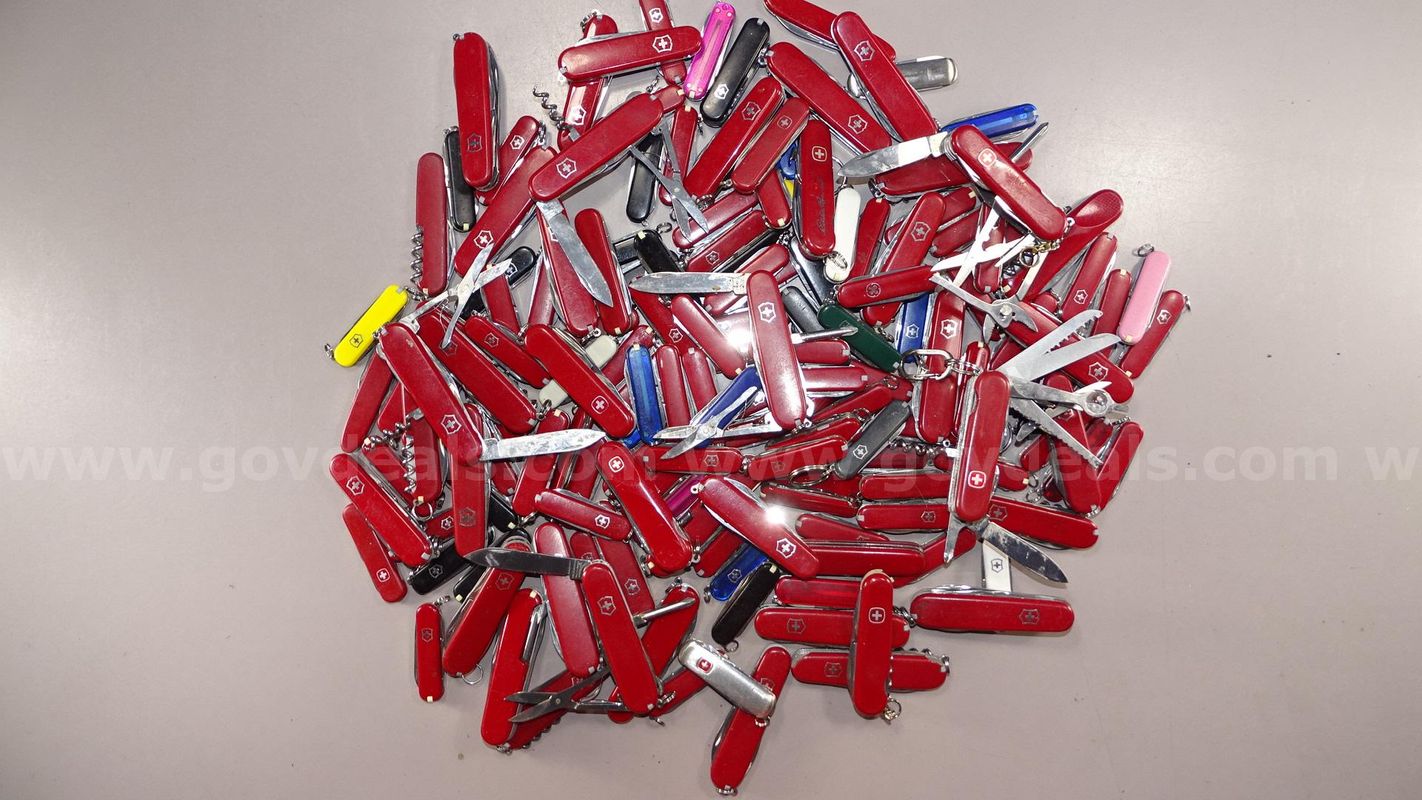 Swiss Army Style Pocket Knives - Shipping Fee $20