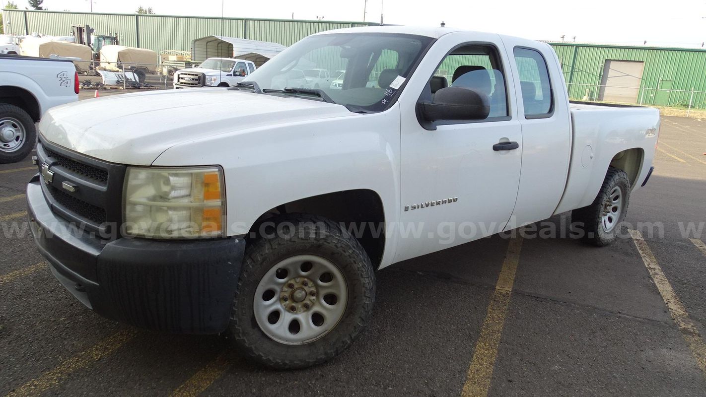2008 Chevrolet Silverado 1500 Ext Cab 4WD