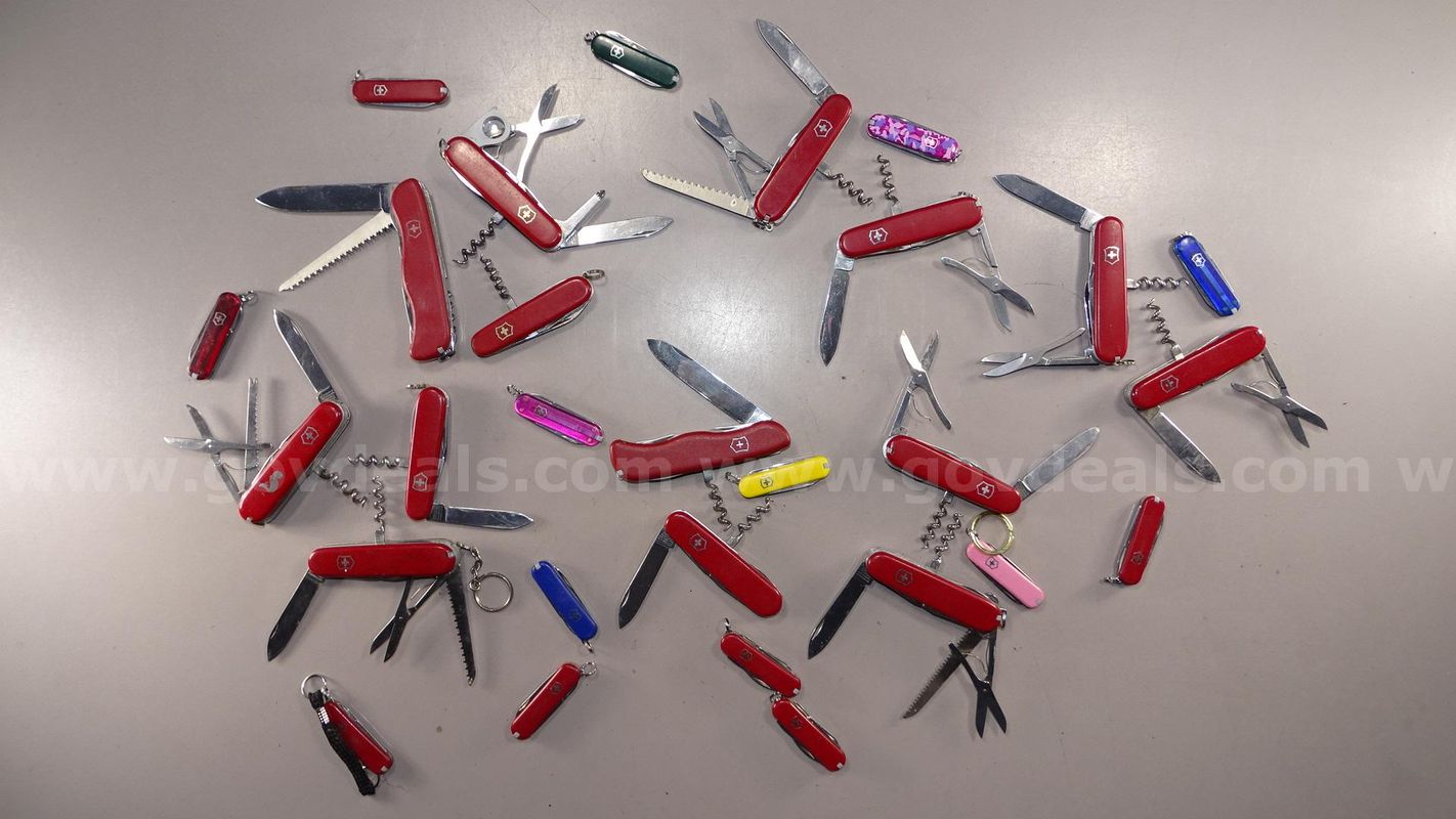 Victorinox Swiss Army Style Pocket Knives - Shipping Fee $13