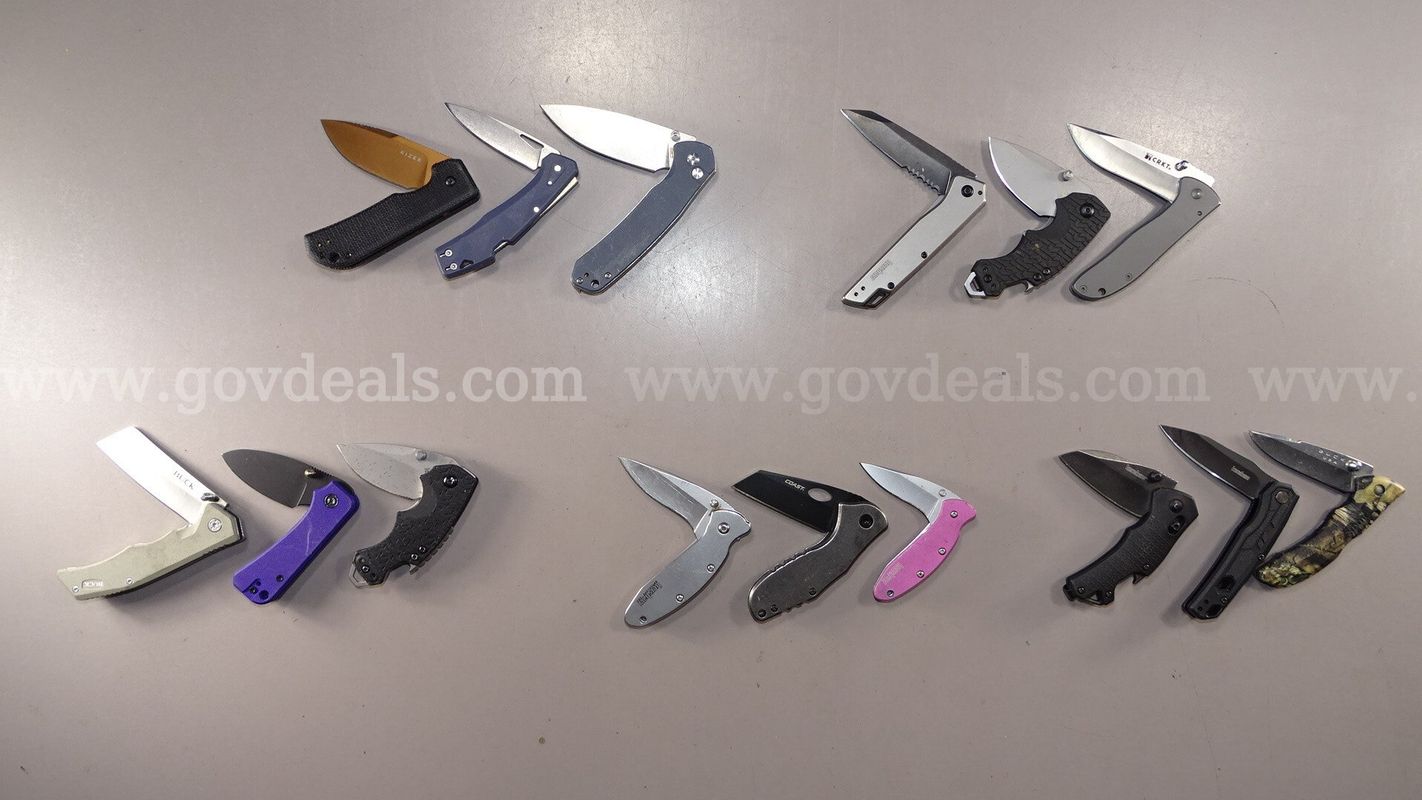 Knife Lot – Kershaw, Buck - Shipping Fee $13