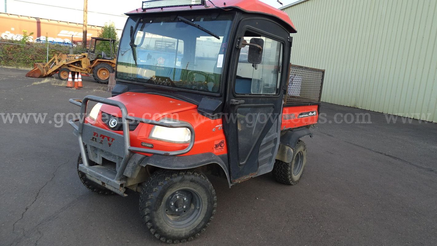 2011 Kubota RTV900XT ATV 4WD