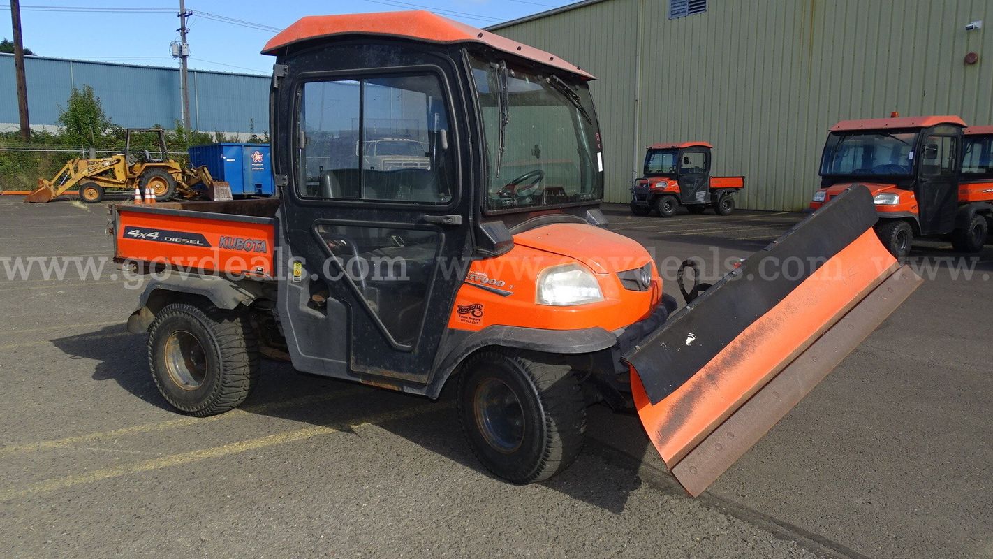 2011 Kubota RTV900XT ATV 4WD w/Blade
