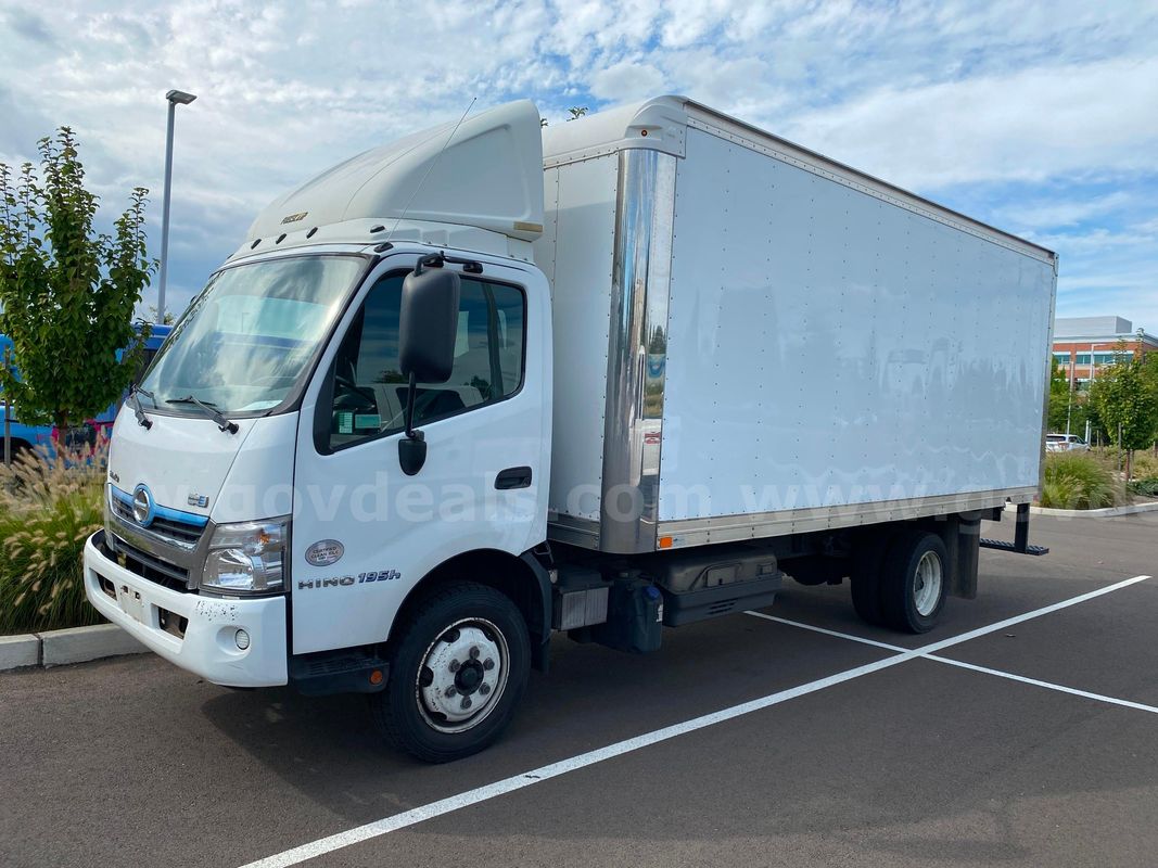 2019 Hino Box Truck XJC740 / XFC740 Cab-Over-Engine