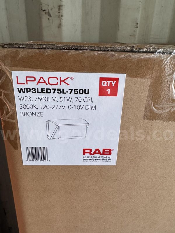 Lot of (7) RAB wall pack LED lights