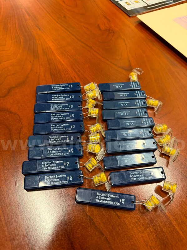 E.S.&S. Voting Equipment 4GB Removable Memory Device