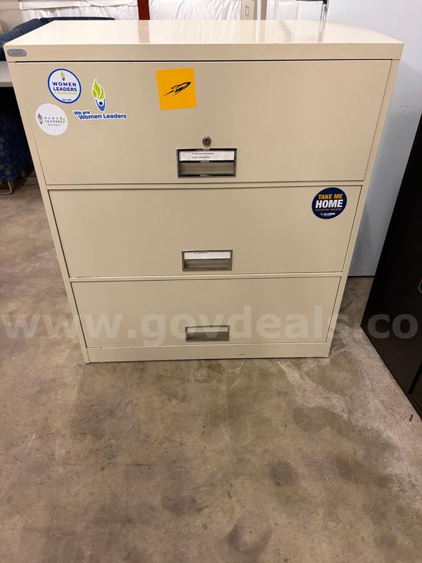 Three Drawer Lateral File Cabinet