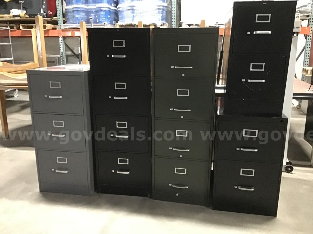 File Cabinets - Assorted - Lot of 5