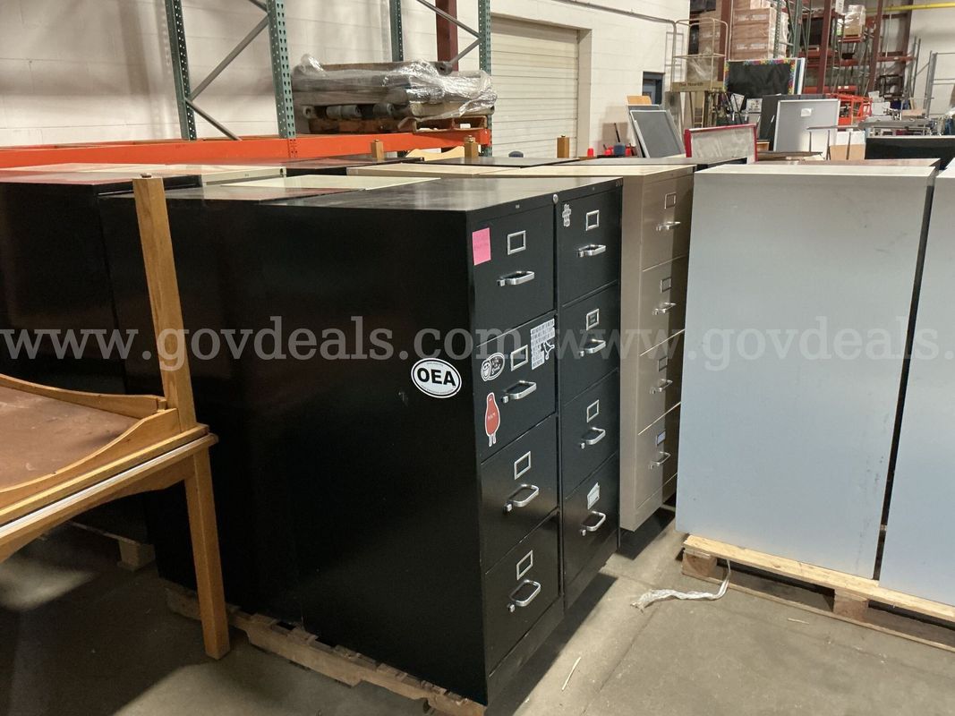 File Cabinets - Lot of 4