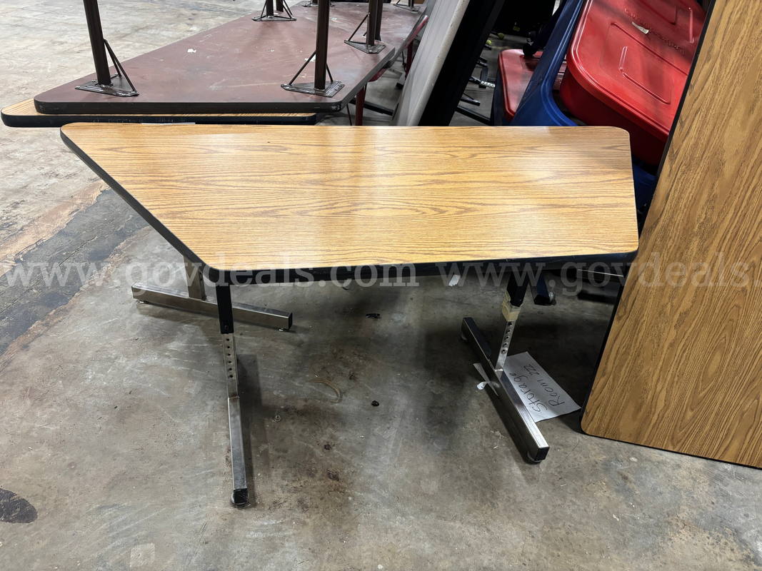 Two Trapezoid Student Work Table