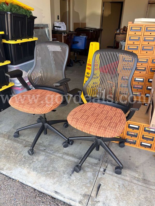 Two office chairs