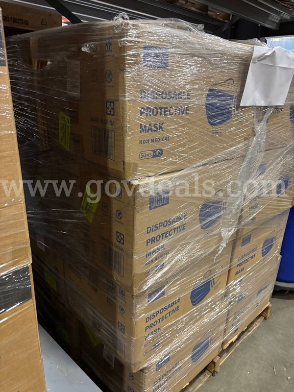 1 Pallet of JCJZ Disposable Protective Mask (Non-medical) Three-Layer Filter Protection