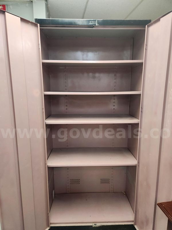 black metal cabinet