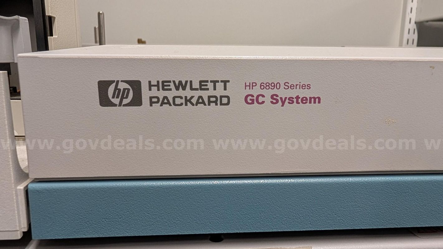 Hewlett Packard 6890 Series Gas Chromatograph System and Mass Selective Detector