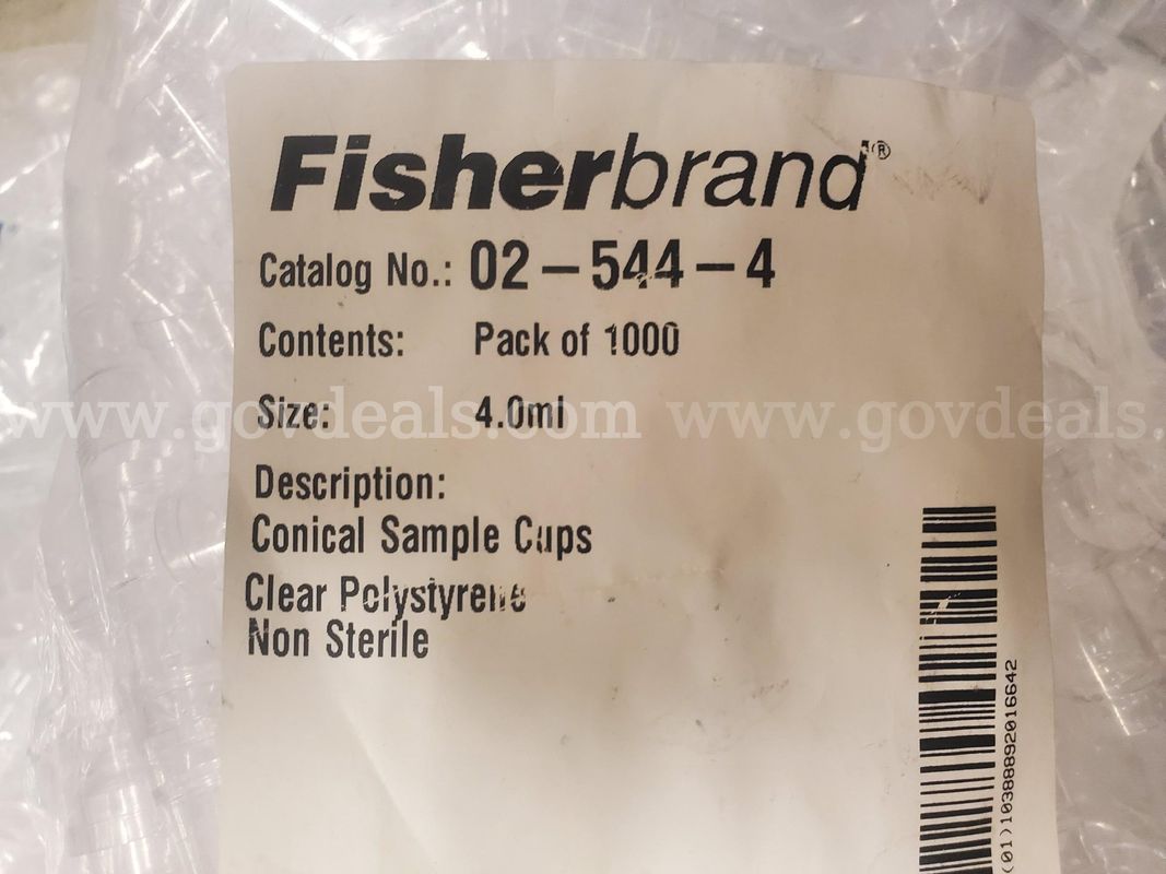 Fisherbrand Sample Cups! Large Lot! 5000 ct!