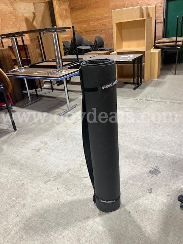 Black Exercise Mat