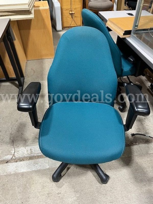 Green office chair #2