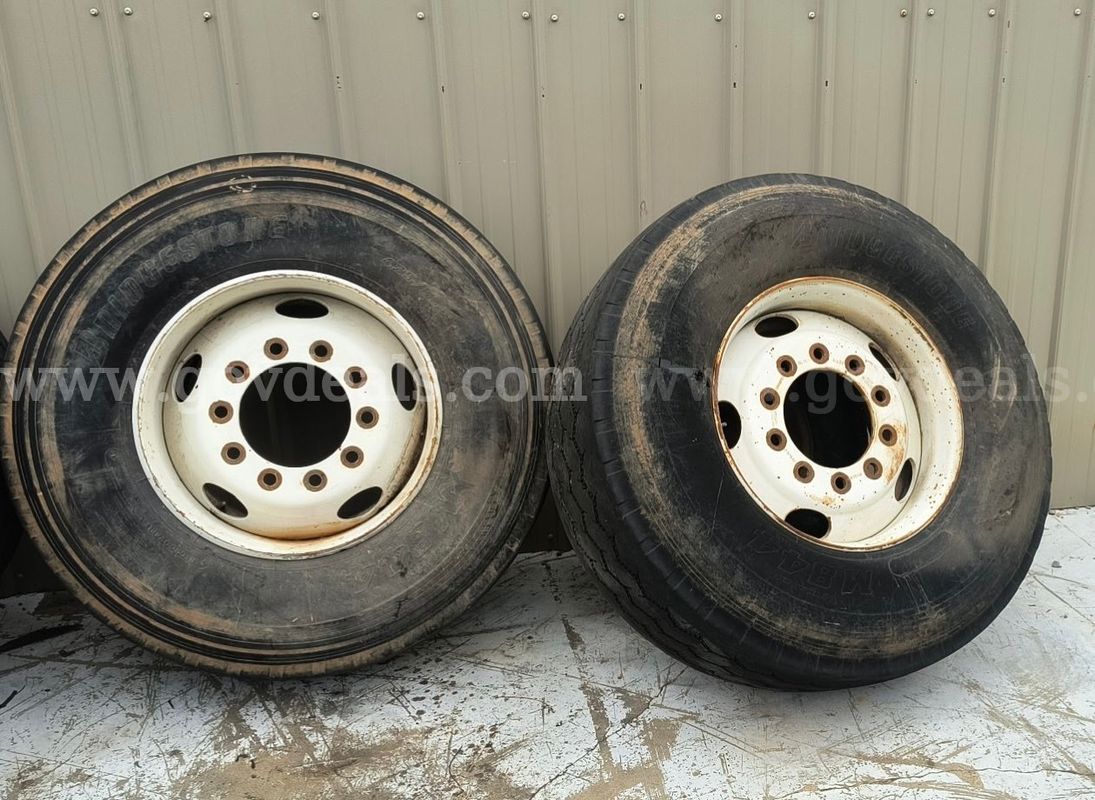 Lot of (2) Farm Tires and Rims