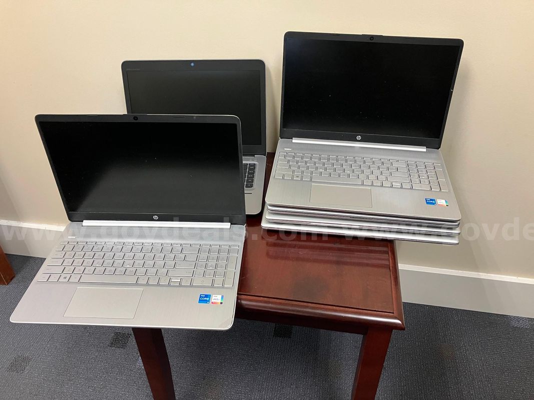 Lot of 6 HP Laptops