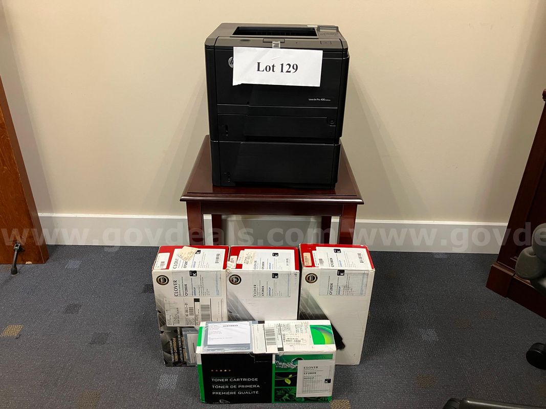 HP LaserJet M401DNE Monochrome Laser Printer