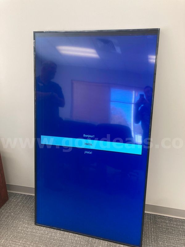 BROKEN Samsung QB75B 4k Commercial Display