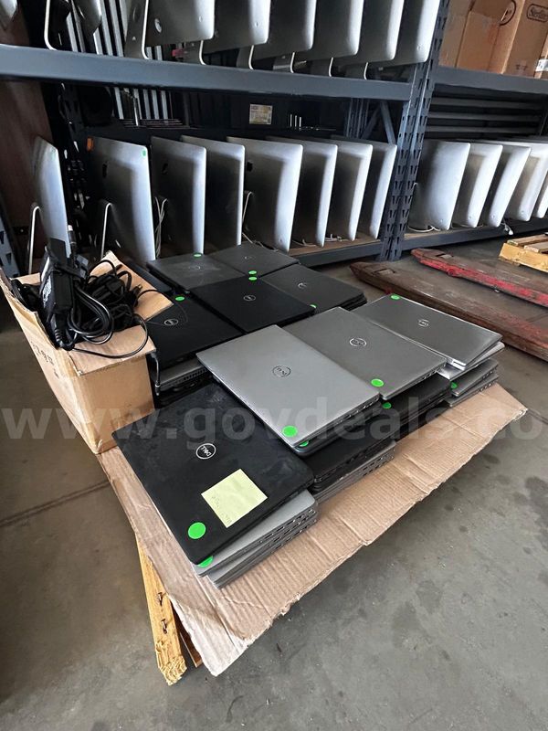 Lot of 55 Dell Laptops (Dell Latitude 3310 and Precision 3560)