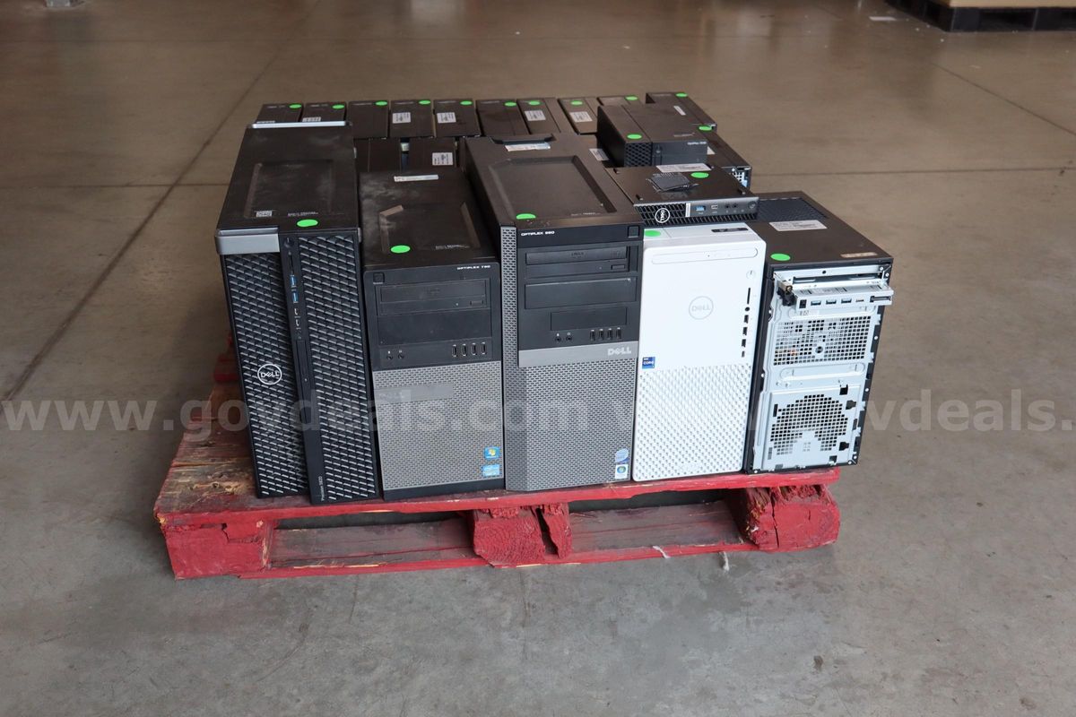 Lot of 26 Dell computers (Dell Optiplex 7040,5090,5070,5000,960 )