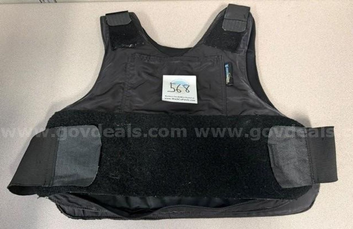 Tactical Vest w/ Level II Ballistic panels