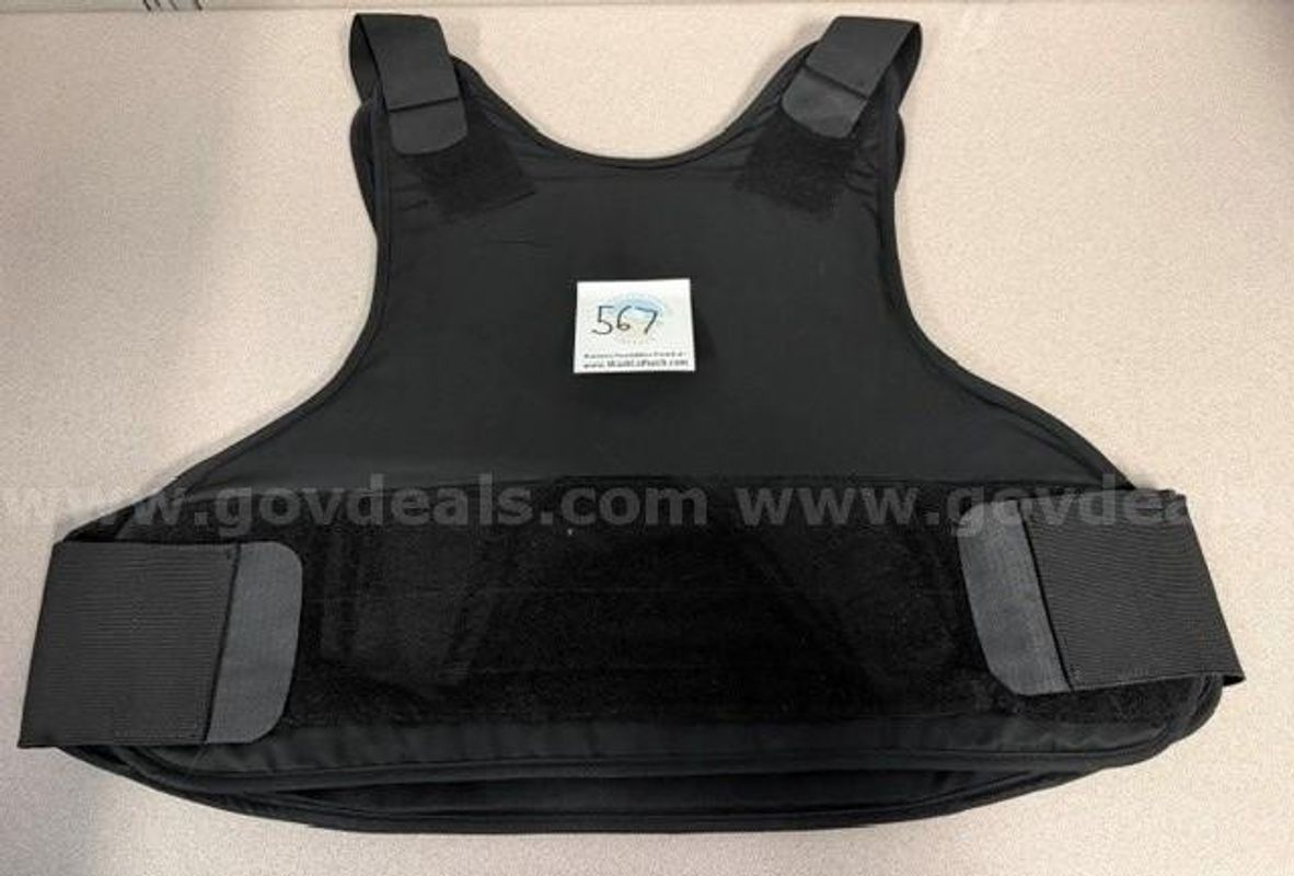 Tactical Vest w/ Level II Ballistic panels