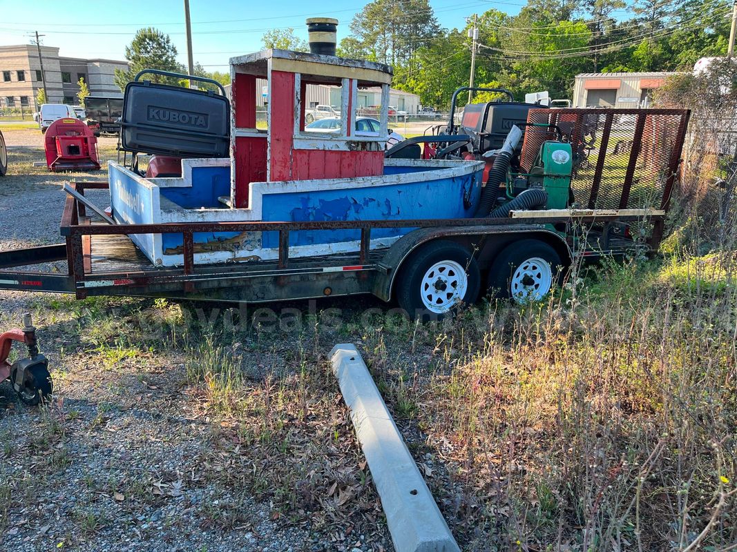 2012 CUSTOM 7X16EQ Trailer