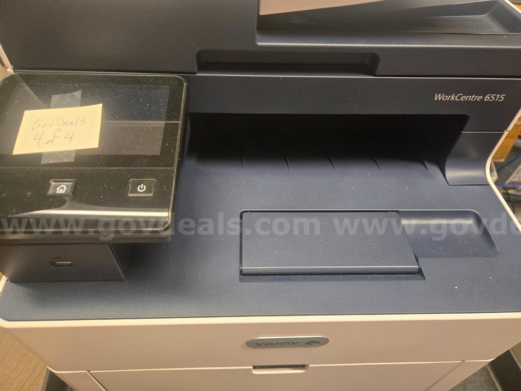 Lot of 3 HP Printers and 1 Xerox Printer