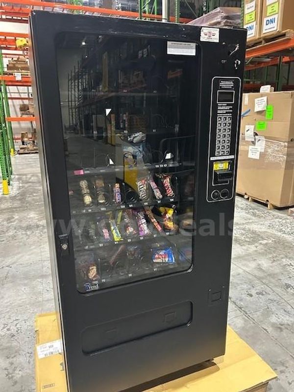 USED Candy Vending Machine S/N 2326 – Lock was cut open from side. (SOLD AS IS).