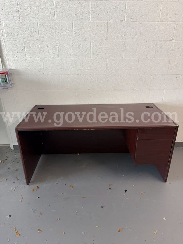 small desk with two drawers