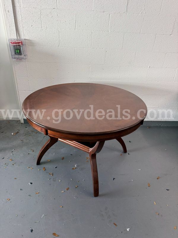 ornate round table