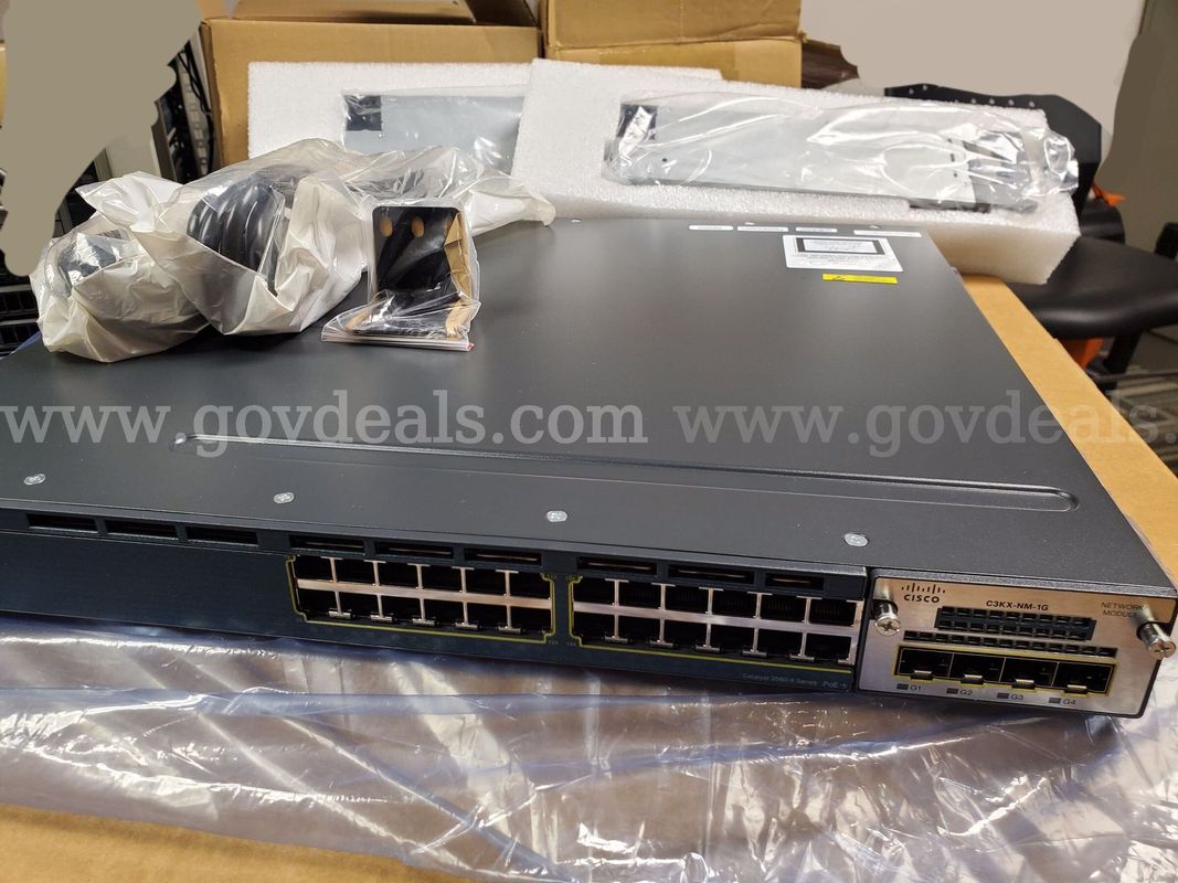 Cisco Catalyst 3560-X Series PoE+ (Never Used, Original Box) – 24 port Switch