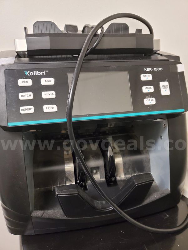Kolibri KBR-1500 Currency Discriminator Bank-Grade Bill Counter, Sorter and Reader with Counterfeit Detection