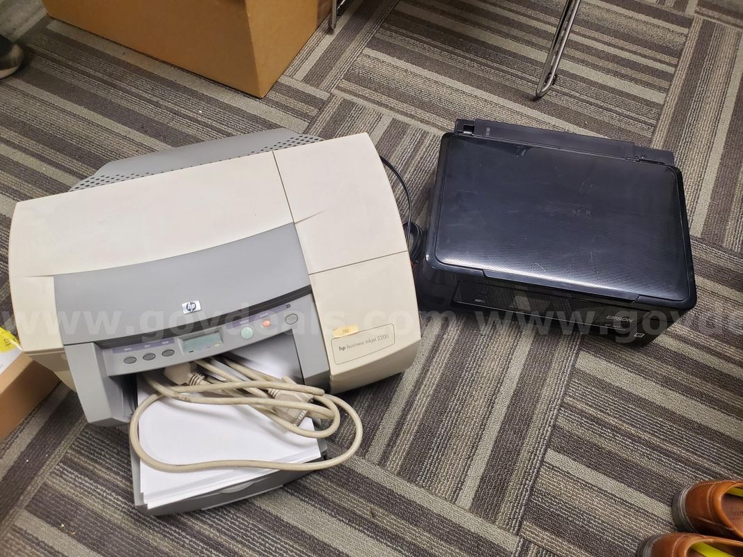 EPSON XP-400 All-in-one Printer & HP business inkjet 2200 Printer