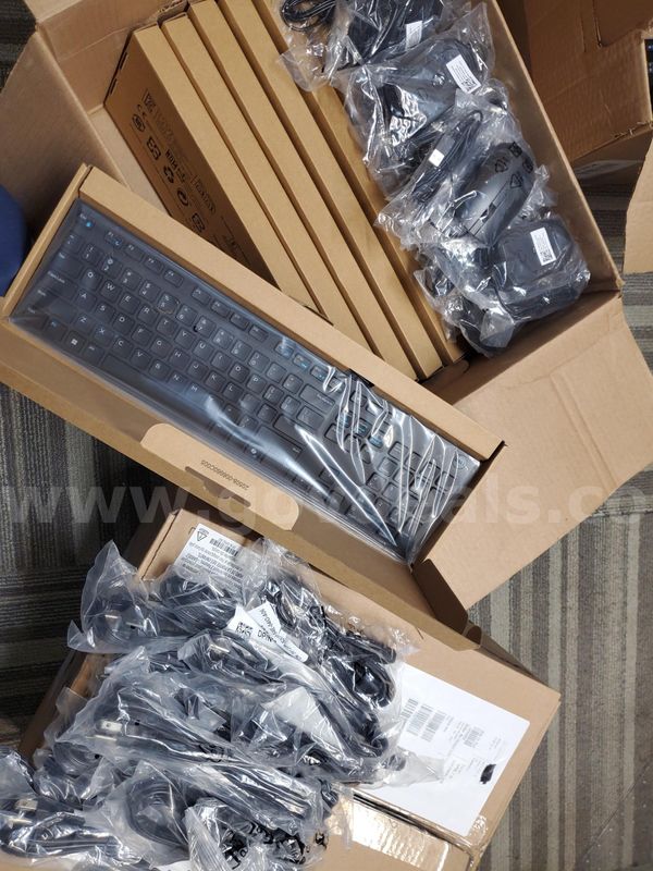 NEW 10 Dell Wired Keyboards & Mice Unopened