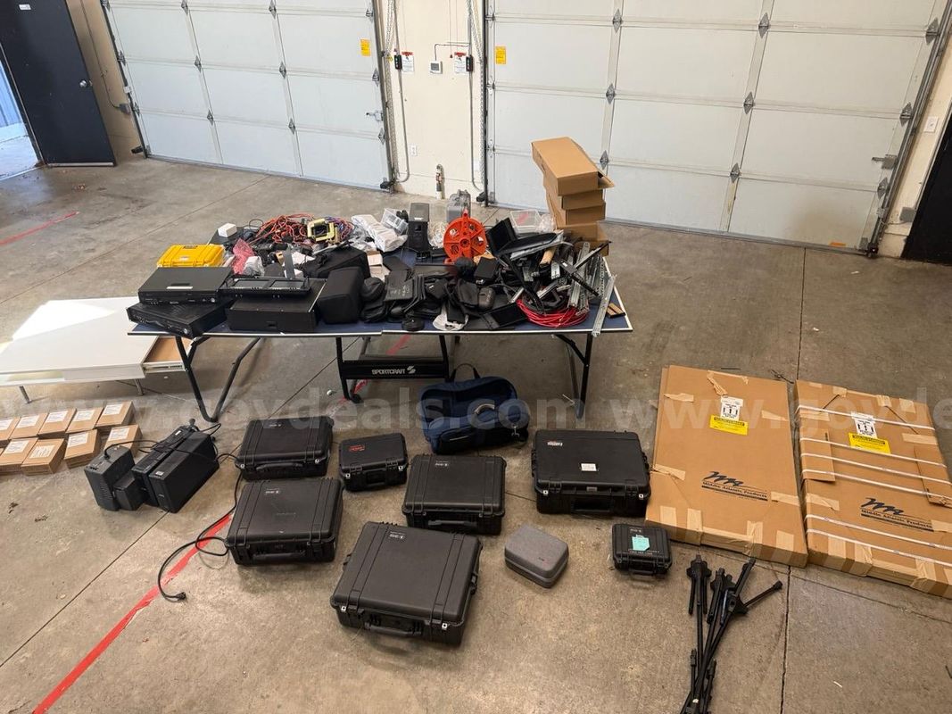 MISC Lot – Assorted Broadcast/AV & IT Production Equipment