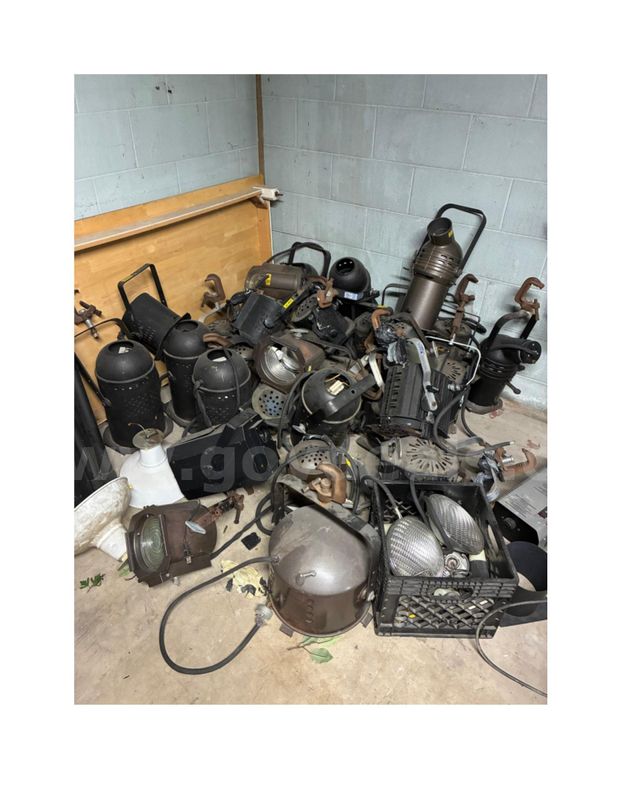 Lot of Retired Stage Lights