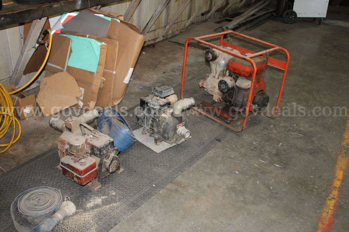 3 trash pumps