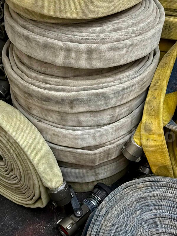 10 sections of 1 1/2" fire hose