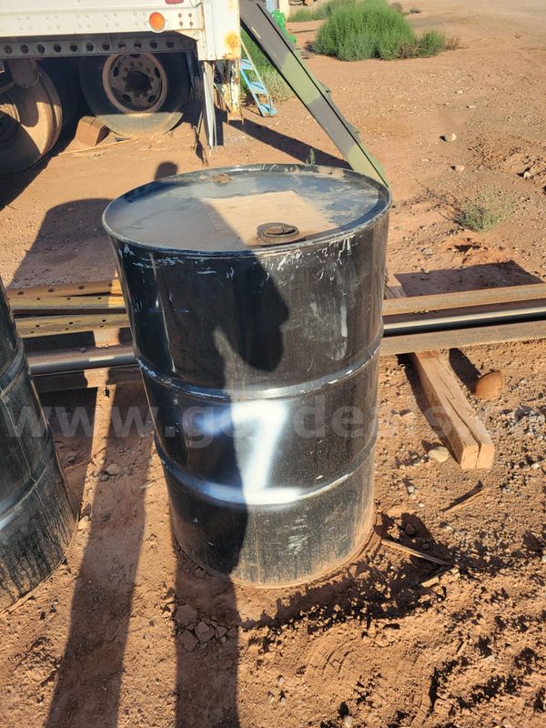 Empty 55 Gallon Drum